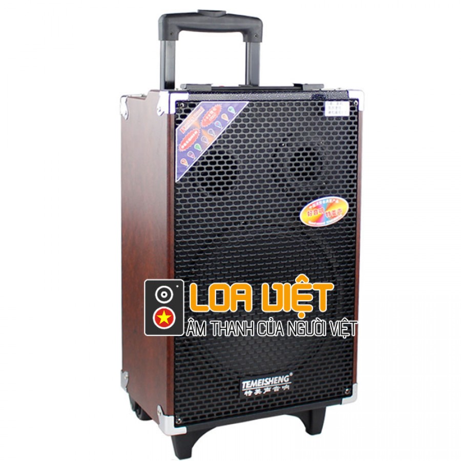 Loa vali kéo di động Temeisheng Q10S chính hãng - Kèm 2 Micro không dây đẳng cấp